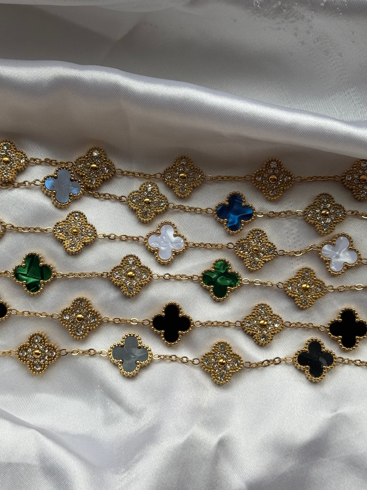 Clove Bracelet Collection | 18kt Gold /925 Silver plated Stainless Steel